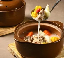 Bamboo Shoot and Corn Pork Rib Soup