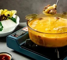 Bamboo Fungus and Chestnut Chicken Hot Pot