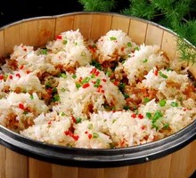 Steamed Pork Ribs with Glutinous Rice