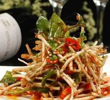 Horse Radish and Pig Ear Salad