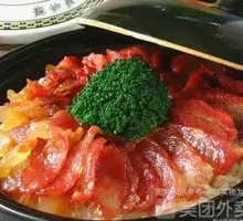 Pork Shank with Sausage