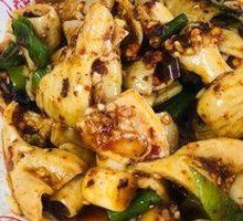 Spiced Pig Intestines Salad