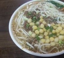 Clear Soup Pea Noodles with Fried Sauce