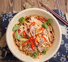 Spicy Chicken Offal Noodles