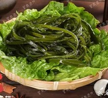 Thin seaweed strips