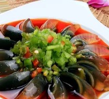 Green Pepper and Century Egg