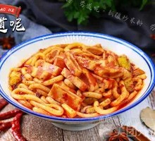 Chicken Crab Stick Fried Rice Noodles