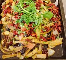 Authentic Charcoal-Grilled Fish