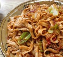 Egg Stir-Fried Knife-Sliced Noodles