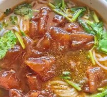 Pickled Pepper Beef Tendon Noodles