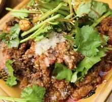 Steamed Beef with Rice Flour