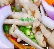 Angelica and Pickled Chili Chicken Feet