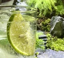 Golden Gin Tonic