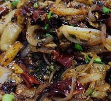 Spicy Pork Intestines Stir-fry