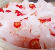 Pickled Radish Strips