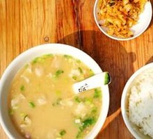 Pork Intestine and Soybean Soup