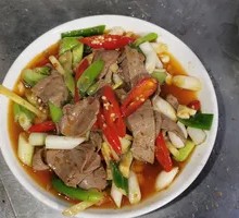 Pickled Pepper Lamb Liver