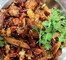 Dry Pot Pork Ribs with Potato