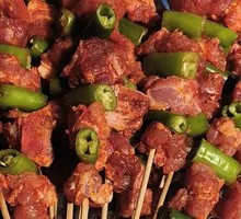 Green Pepper and Pork Ribs