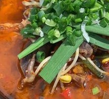 Pickled Chili Duck Feet Noodles