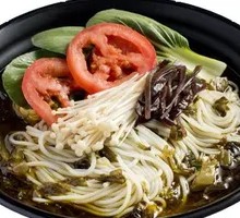 Sour Cabbage Vegetarian Rice Noodles