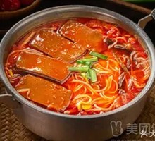 Tomato Duck Blood Noodles