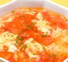 Tomato Egg Drop Soup