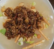 Minced Pork Tofu Brain