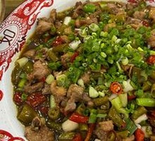 Sour Spicy Chicken Offal Stir-fry