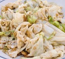 Oil渣 Stir-fried Cabbage
