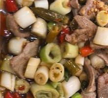 Grandma's Pickled Pepper Pork Liver
