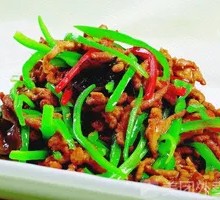 青椒肉丝炒饭