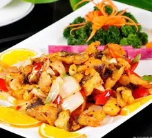 Stir-fried Fish