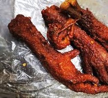 Braised Chicken Feet with Tiger Skin