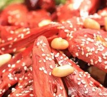 Spicy Fried Duck Heads