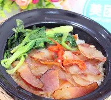 腊肉煲仔饭