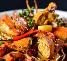 Spicy Stir-Fried Crab