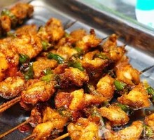 Grilled Chicken Gizzards