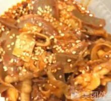 Spicy Liver and Duck Intestine Salad