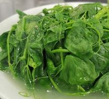 Chicken Soup with Pea Shoots