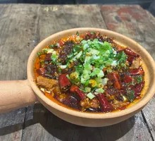 Braised Beef with Tofu in Clay Pot