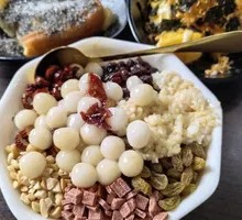 Red Sugar Fermented Rice Ball Soup