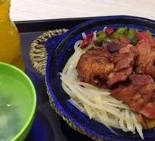Braised Beef with Rice Crackers