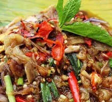 Roasted Pepper and Crushed Eggplant