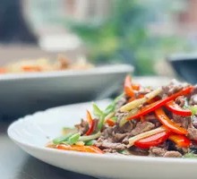 Sliced Beef with Young Ginger