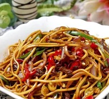 Beef Stir-Fried Noodles