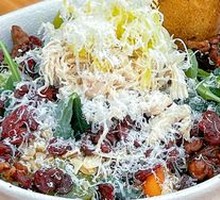 Slow-Roasted Chicken Salad with Cranberries