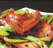 Stir-fried Pork with Garlic Shoots