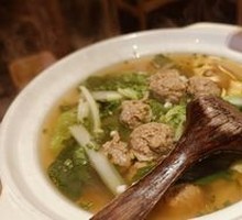 Vegetable Handmade Dumpling Soup
