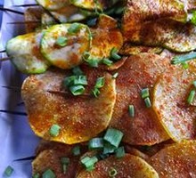 Roasted Potato Slices